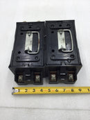 Wadsworth Dual 200 Amp 2 Pole Main Fuse Pullout Holders and Base