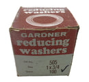 Reducing Washer Gardner Bender 505 1" x 3/4" - Set of 2