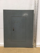 Square D M-038 Electrical Cabinet/Panelboard Front Cover Only 20 1/8" X 26 1/8"