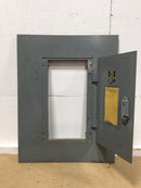 Square D M-038 Electrical Cabinet/Panelboard Front Cover Only 20 1/8" X 26 1/8"