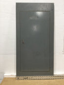 Square D M-063 Electrical Cabinet/Panelboard Front Cover Only 20 1/8" X 41 1/8"