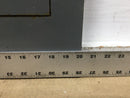Square D M-063 Electrical Cabinet/Panelboard Front Cover Only 20 1/8" X 41 1/8"