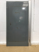 Square D M-040 Electrical Cabinet/Panelboard Front Cover Only 20 1/8" X 41 1/8"
