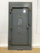 Square D M-040 Electrical Cabinet/Panelboard Front Cover Only 20 1/8" X 41 1/8"