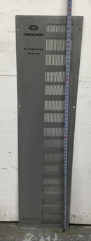 Crestron CAEN-7X1 Automation Control Panel Ventilated Front Cover Only 16" 63"