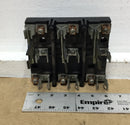 Westinghouse DF-422-1 30 Amp 3 Pole 240V Fusible Disconnect Guts Only 6" X 5.5"
