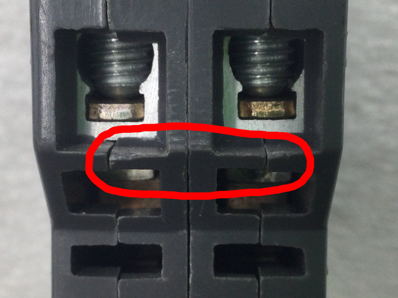 CE Inc./FPE/UB Inc. UBIF-0240N 40 Amp 2 Pole 240V Breaker - Cosmetic Flaw