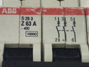 ABB S283Z 63 Amp 3 Pole 277/480V Circuit Breaker - Cosmetic Flaw