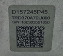 ServiceFirst D157245P45 C65R 70uF +/-10% 370V 50/60Hz Capacitor