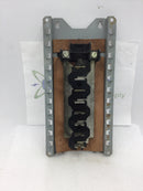 ITE/Gould EQC16 125 Amp 8 Space/24 Circuit 120/240V Load Center Guts 6" x 12.5"