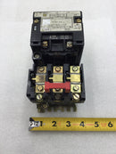 Square D 8536SOG12S 3 Pole 200-575 VAC 1.5-2 HP Motor Starter with 120 VAC Coil