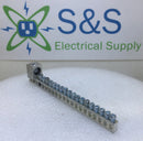 Square D 21 Position 4-14 AWG Grounding Bar 6 1/2" x 1 1/2"