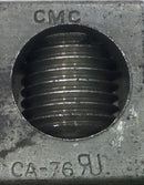 14 Position CMC CA-76 4-14 AWG 120/240V Grounding Bar 5 1/4" x 1 1/4"