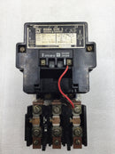 Square D 8536SEG1 3 Pole 200-575 VAC 25-50 HP Motor Starter with 120 VAC Coil