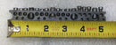 ITE 17 Position 4-14 AWG 120/240V Grounding Bar 5 1/4" x 5/8"