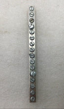 ITE EQ2UD 16 Position 4-14 AWG 120/240V Grounding Bar 5 1/2" x 1/2"