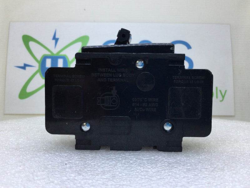 Hartland Controls HCB-2P45GG 45 Amp 2 Pole 120/240V Breaker - Cosmetic Flaw