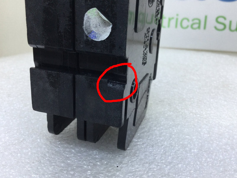 Hartland Controls HCB-2P45GG 45 Amp 2 Pole 120/240V Breaker - Cosmetic Flaw