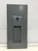 Square D Panel Cover 15/30 Spaces w/Main 30 5/8" x 14 1/4"