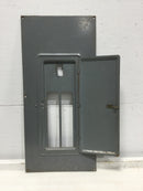 Square D Panel Cover 15/30 Spaces w/Main 30 5/8" x 14 1/4"