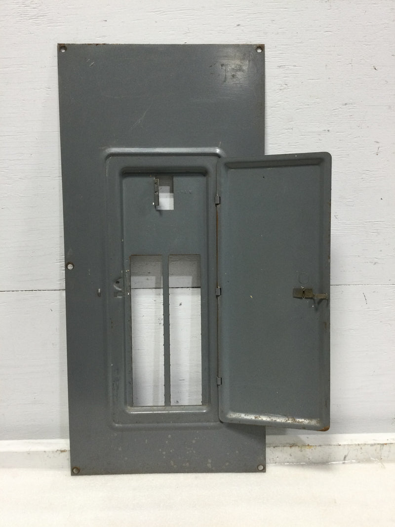 Square D Panel Cover 15/30 Spaces w/Main 30 5/8" x 14 1/4"
