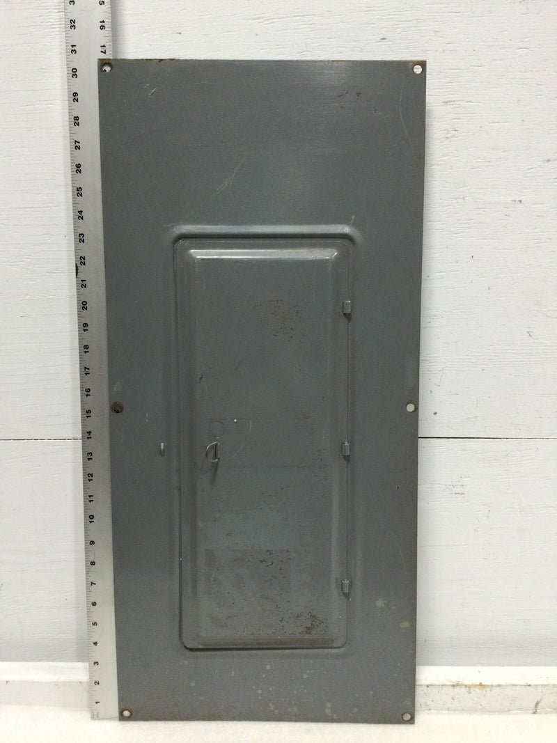 Square D Panel Cover 15/30 Spaces w/Main 30 5/8" x 14 1/4"