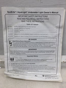 Pentair no. Y-077180 Series 7718XX 75 W , 12V 100' Pool and Spa Light Green and Red Lenses