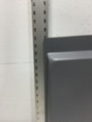 Milbank R011C010U Meter Cover/Door Only 100 Amp 120/240V Nema 3R 17 1/4" x 9 1/4"