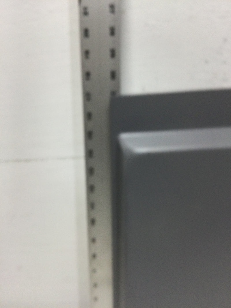 Milbank R011C010U Meter Cover/Door Only 100 Amp 120/240V Nema 3R 17 1/4" x 9 1/4"