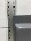 Milbank R011C010U Meter Cover/Door Only 100 Amp 120/240V Nema 3R 17 1/4" x 9 1/4"