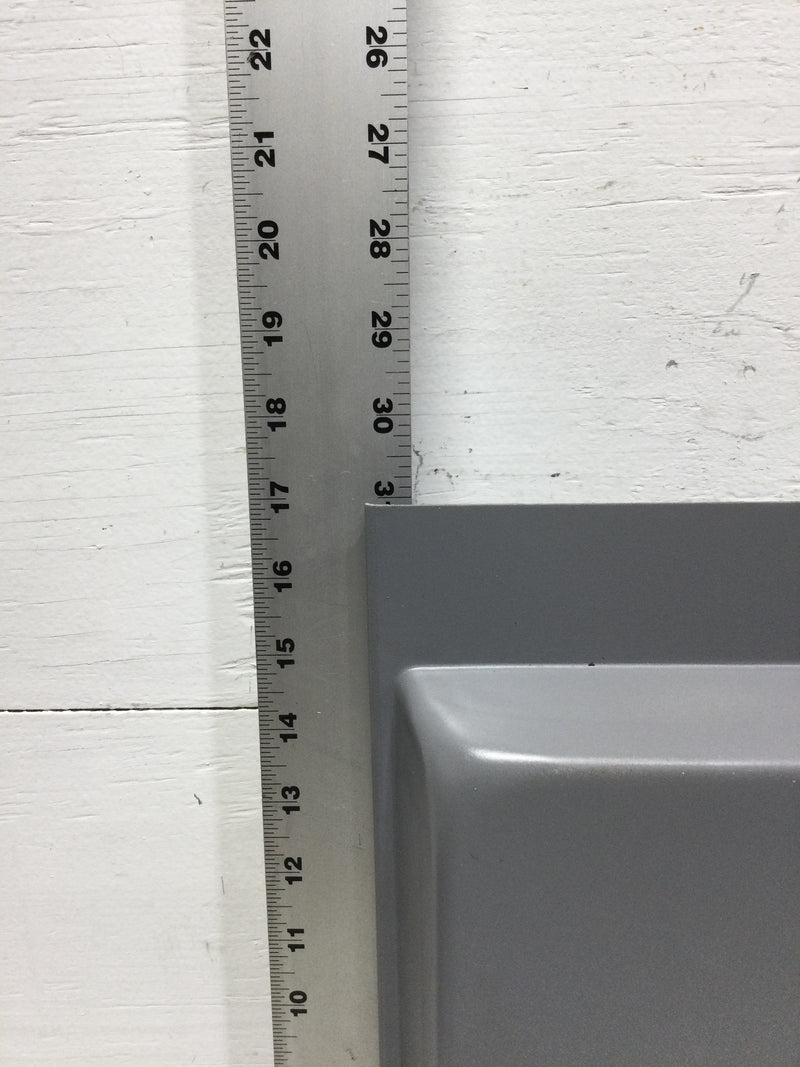 Milbank M055C033UFMG Meter Cover/Door Only 70 Amp 120/240V Nema 3R 17 1/4" x 9 1/4"