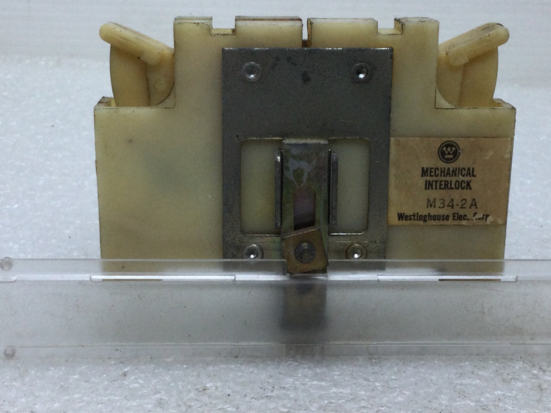 Westinghouse M34-2A Mechanical Interlock NEMA Size 2 Series A/200 Units Vertical Arrangement