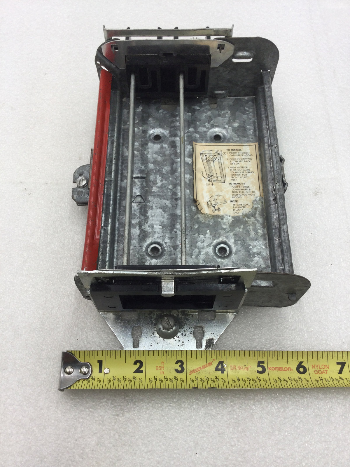 Sylvania/Zinsco ML12(8-16) 125 Amp 8 Space 120/240V Load Center Guts O