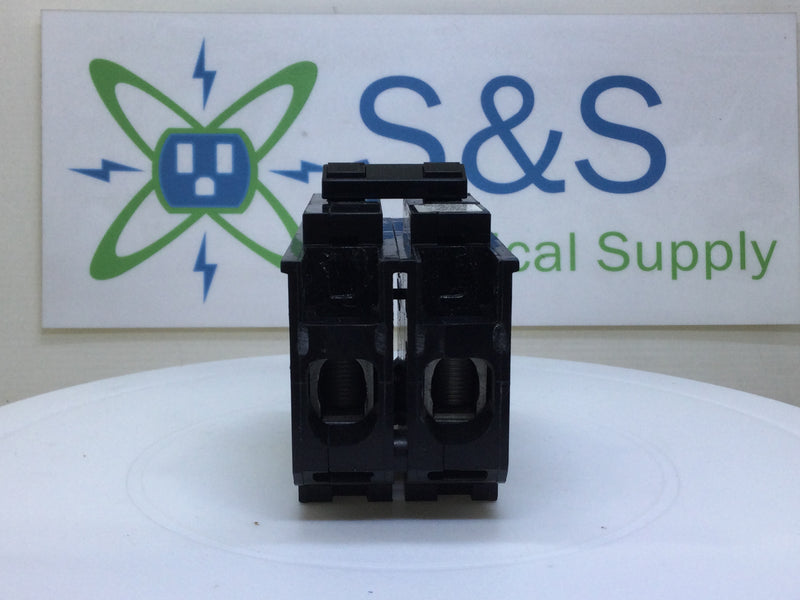 Square D HOM280 80 Amp 2 Pole 120/240V Circuit Breaker - White Sticker