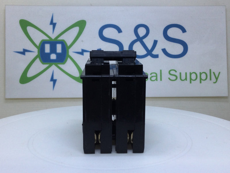 Square D HOM280 80 Amp 2 Pole 120/240V Circuit Breaker - White Sticker