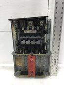 Zinsco 100 Amp 16 Space 120/240 VAC Double Load Center Guts Only 10.5" X 17"