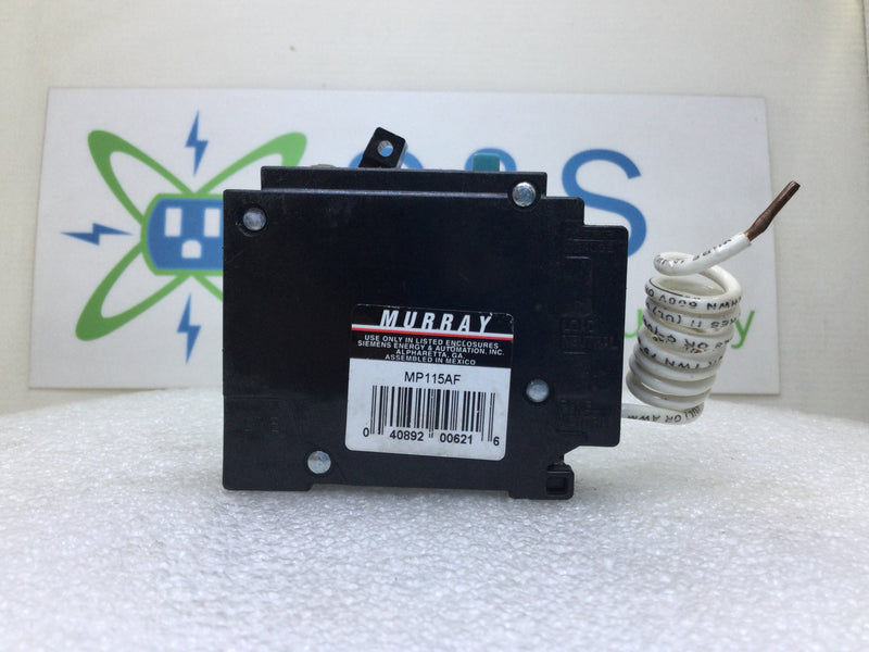 Murray MP115AF 15 Amp 1 Pole 120V AFCI Circuit Breaker - Cosmetic Flaw