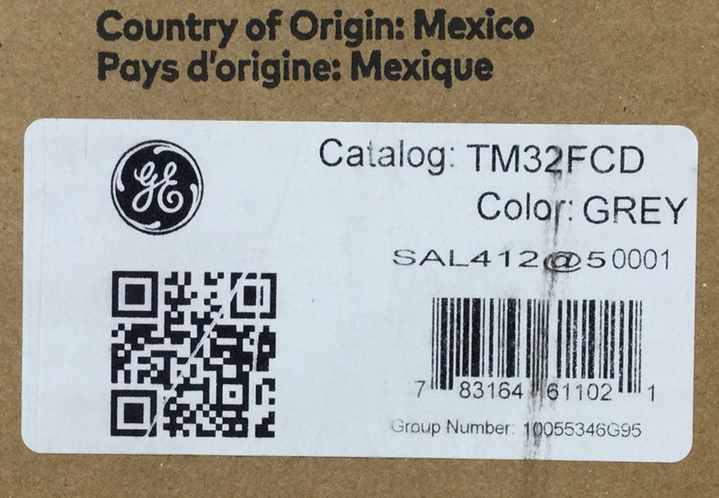 GE TM32FCD 200 Amp 32 Space 120/240V Panel Door w/Main 36 7/8" x 15 3/8"