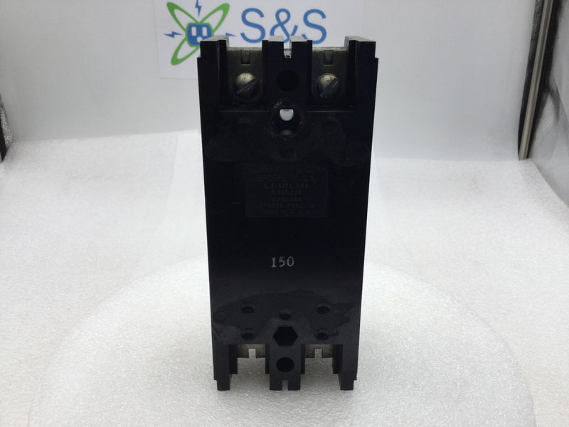 Murray E-7704 150 Amp 2 Pole 120/240V Type EG-83 Style D Breaker - Cosmetic Flaw