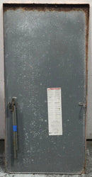 Square D D226NR 600 Amp Fused Safety Switch Door Cover Only 48 7/8" x 23 3/4"