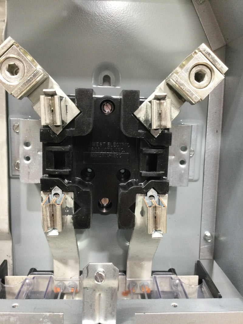 GE TSM820CSFLP 200 Amp 8 Space 240V Main Breaker Meter Socket/Load Center