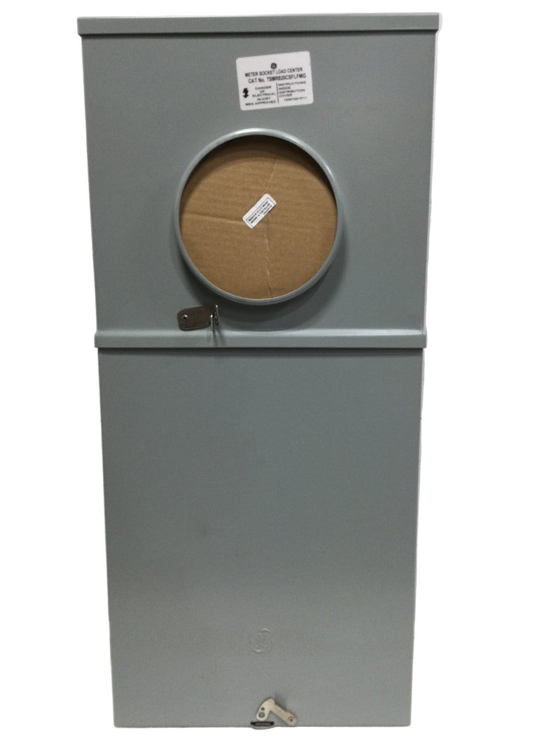 GE TSMR820CSFLFMG 200 Amp 8 Space 120/240V Meter Socket/Load Center