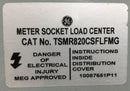 GE TSMR820CSFLFMG 200 Amp 8 Space 120/240V Meter Socket/Load Center