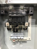 GE TSMR415CSCUGPP 150 Amp 4-Space 8-Circuit Combination Main Breaker Ready/Ringless Meter Socket Outdoor Load Center with Copper Buss