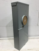 GE TSMR415CSCUGPP 150 Amp 4-Space 8-Circuit Combination Main Breaker Ready/Ringless Meter Socket Outdoor Load Center with Copper Buss