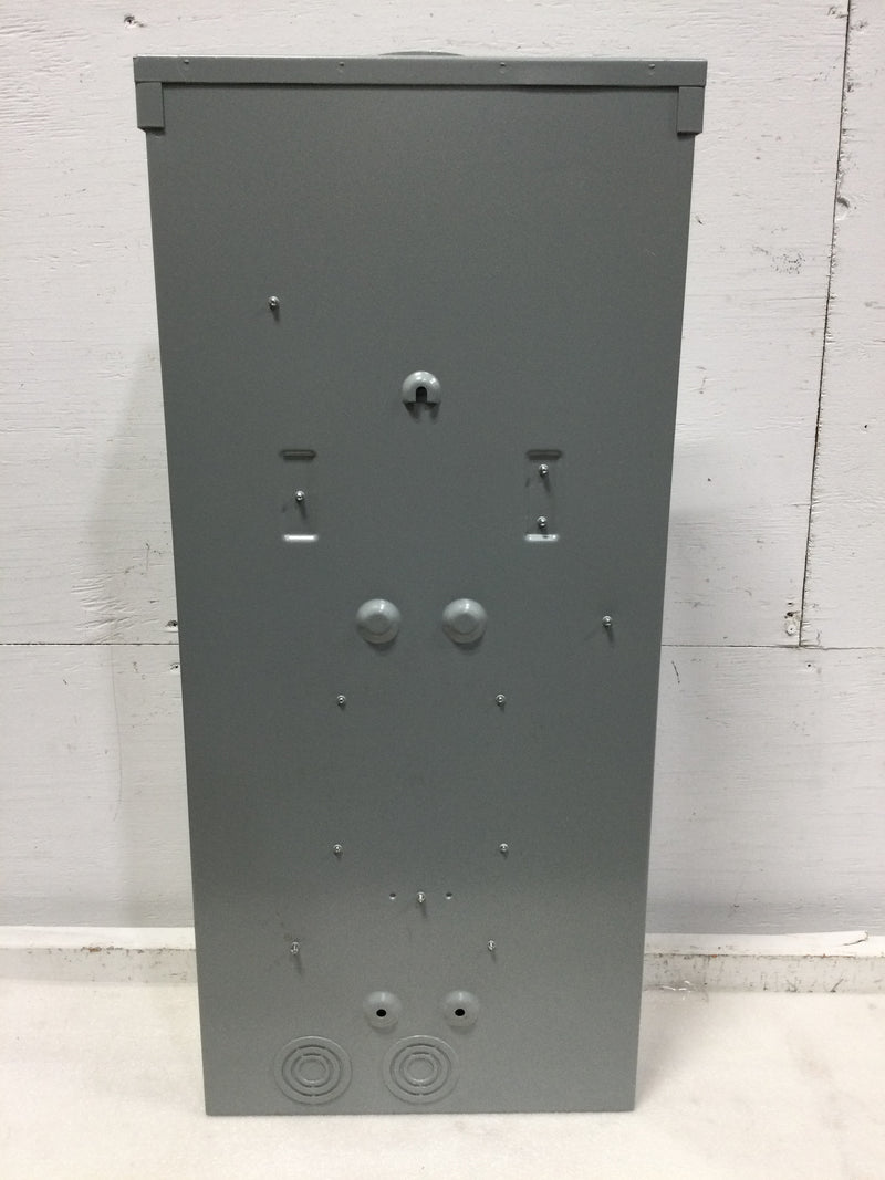 GE TSMR415CSCUGPP 150 Amp 4-Space 8-Circuit Combination Main Breaker Ready/Ringless Meter Socket Outdoor Load Center with Copper Buss