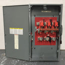 Square D H325N 400 Amp 3 Phase 4 Wire 240V Fusible Safety Switch