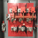 Square D H325N 400 Amp 3 Phase 4 Wire 240V Fusible Safety Switch