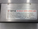 Sens Stored Energy Systems M3-22-1210-A Battery Charger/Power Supply 3.3Amp 100-240V 50/60Hz