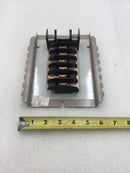 Eaton/Cutler-Hammer CH12L125R 125 Amp 6 Space/12 Circuit 120/240 VAC Copper Buss Load Center Guts Only 6" X 8"